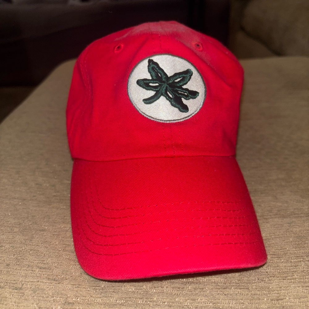 Red Ohio State Baseball Cap